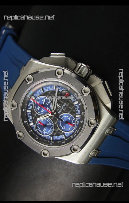 Audemars Piguet Royal Oak Offshore Michael Schumacher Titanium in Blue - Ultimate 1:1 3126 Movement