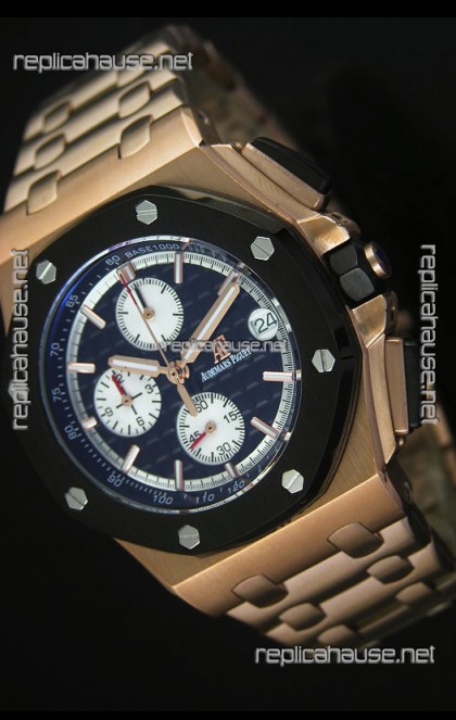 Audemars Piguet Royal Oak Offshore Watch in Pink Gold Case