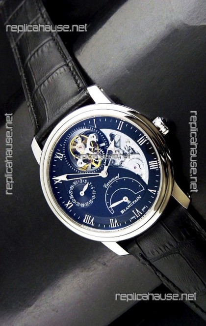 Blancpain Carrousel Tourbillon Steel Tourbillon Swiss Watch