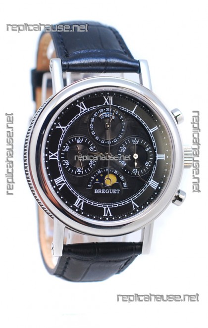 Breguet Classique N2653 Swiss Replica Watch in Black Dial