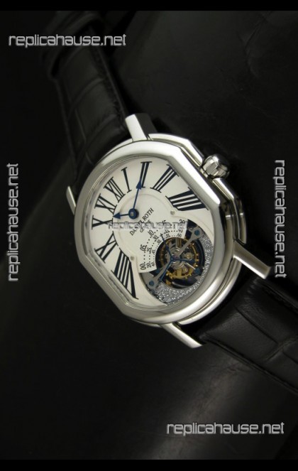 Daniel Roth Daniel Roth Tourbillon Swiss Watch in White Dial