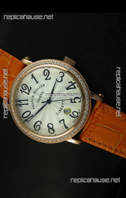 Franck Muller Master of Complications Liberty Japanese Watch in Black Numerals