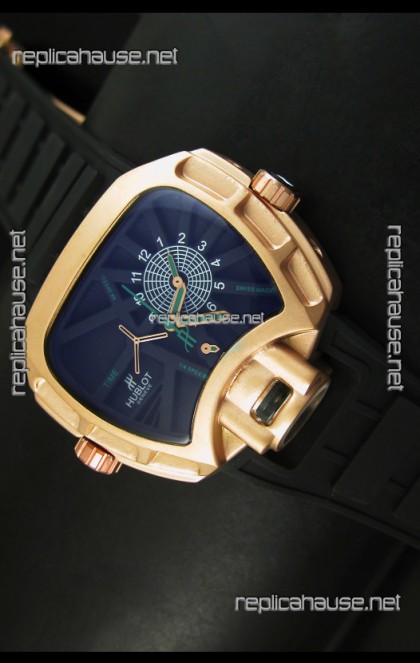 Hublot Big Bang MP 02 Key of Time Edition Japanese Watch in Pink Gold Case