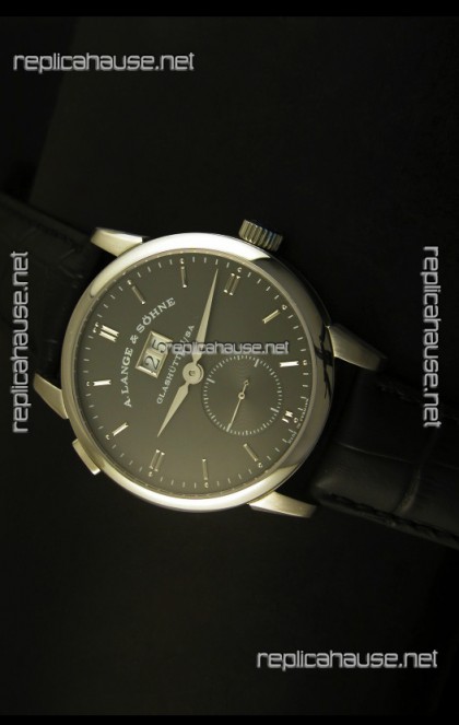 A.Lange & Sohne Reguliert Manual Handwind Watch in Grey Dial