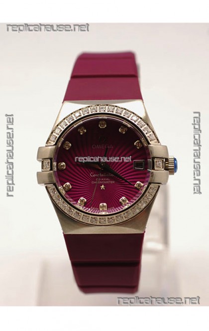 Omega Constellation Ladies Replica Watch - Steel Case - 35MM