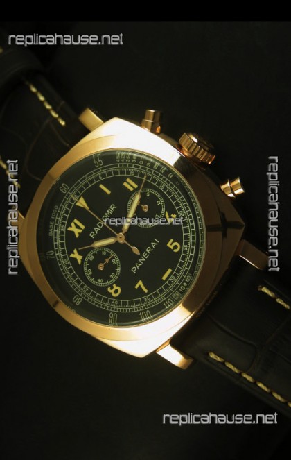 Panerai Radiomir PAM519 1940 Chronograph Rose Gold Watch