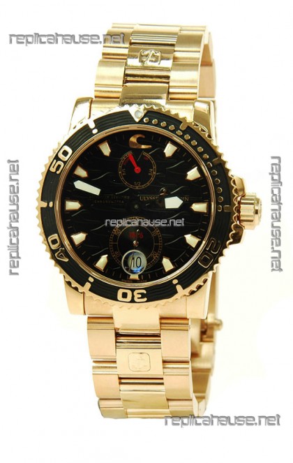 Ulysse Nardin Maxi Marine Chronometer Swiss Replica Watch