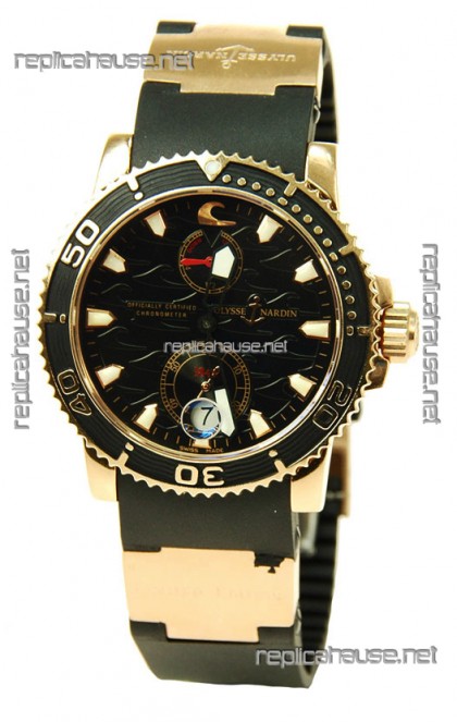 Ulysse Nardin Maxi Marine Chronometer Swiss Replica Watch