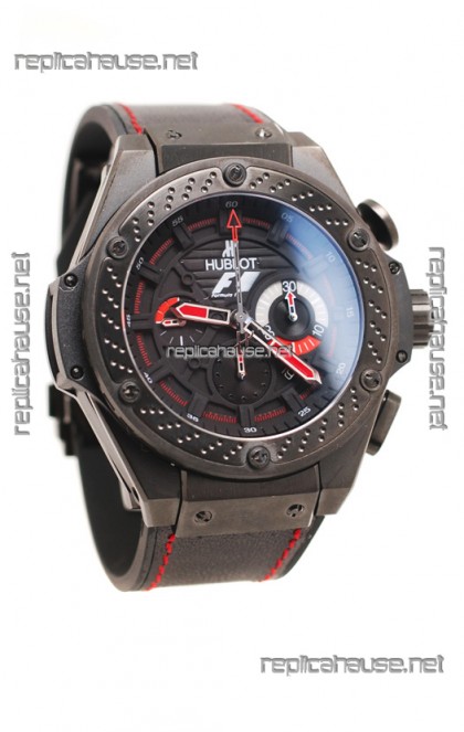 Hublot F1 King Power Zirconium Chronograph Limited Edition in Ceramic Case
