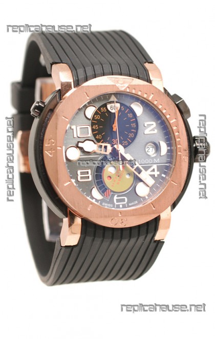 Mont Blanc Sports Chronograph Japanese Watch