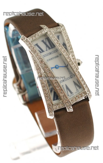 Cartier Tank Crash Ladies Swiss Watch