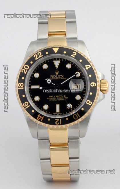 Rolex GMT Masters Two Tone Japanese Replica Watch