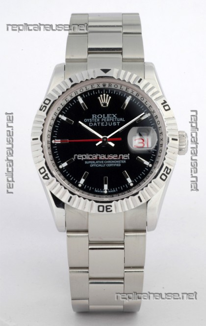 Rolex Datejust Turn O Graph Japanese Mens Watch