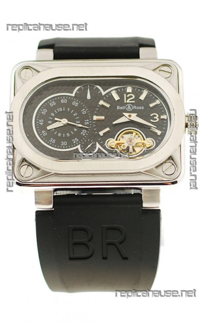 Bell and Ross BR Minuteur Tourbillon Japanese Steel Watch