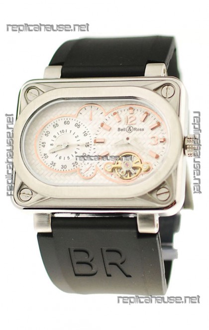 Bell and Ross BR Minuteur Tourbillon Japanese Steel Watch