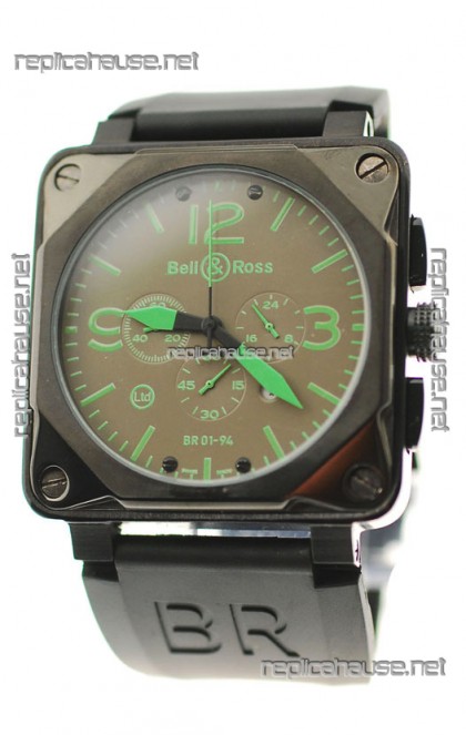 Bell and Ross BR01-94 Edition Japanese PVD Watch