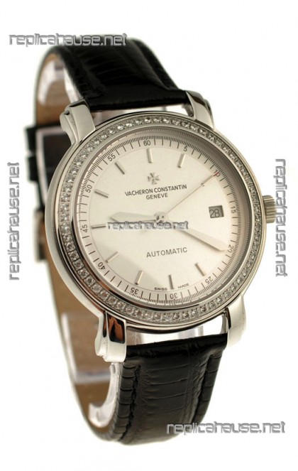 Vacheron Constantin Geneve Japanese Replica Watch in Stick Hour Markers