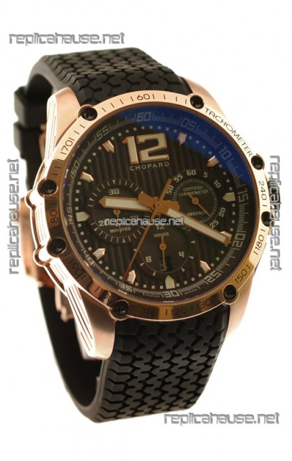 Chopard Classic Racing Superfast Swiss Replica Gold Watch
