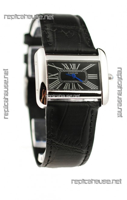 Cartier Tank Divan Japanese Replica Ladies Watch