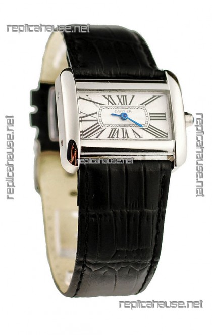 Cartier Tank Divan Japanese Replica Ladies Watch