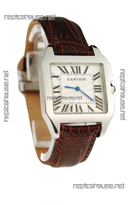 Cartier Santos 100 Ladies Japanese Replica Watch