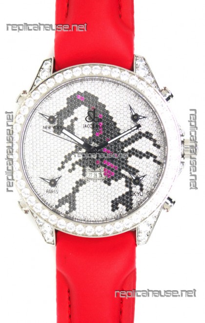 Jacob & Co. The Five Time Zone Scorpion Swiss Watch