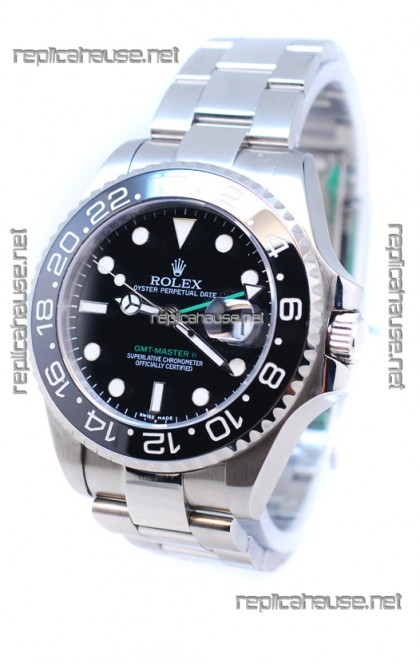 Rolex GMT Masters II 2011 Edition Replica Ceramic Bezel Watch