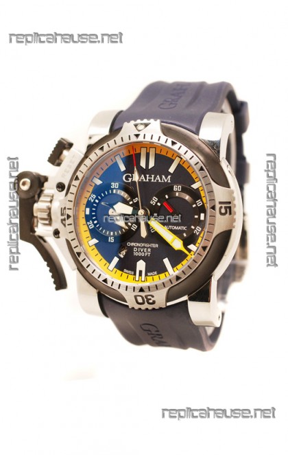 Graham Chronofighter Oversize Diver Swiss Watch