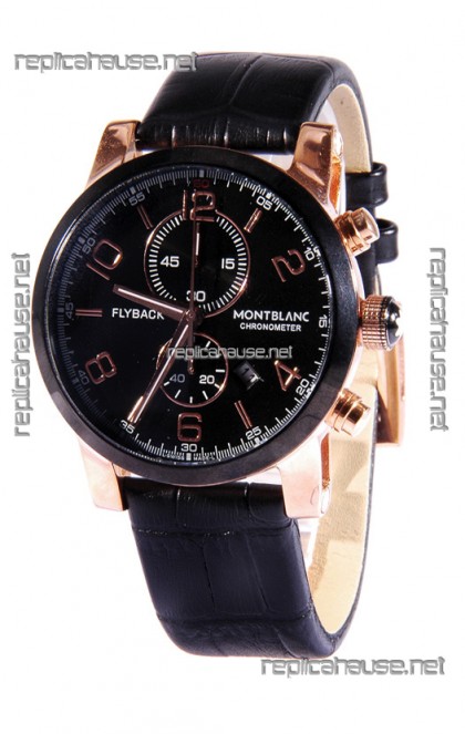 Mont Blanc Classic Flyback Chronograph Japanese Replica Watch