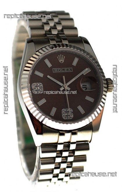 Rolex Datejust Silver Replica Watch