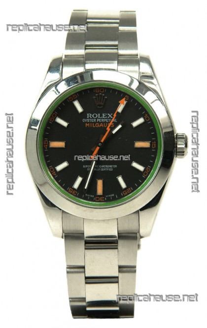 Rolex Milgauss Swiss Replica Watch - 40MM - 1:1 Mirror Replica