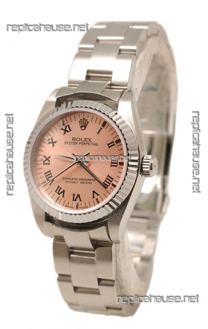 Rolex Oyster Perpetual Swiss Replica Watch - 33MM