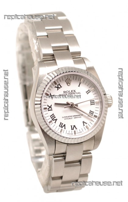 Rolex Oyster Perpetual Swiss Replica Watch - 33MM