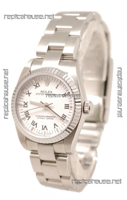 Rolex Oyster Perpetual Swiss Replica Watch - 33MM