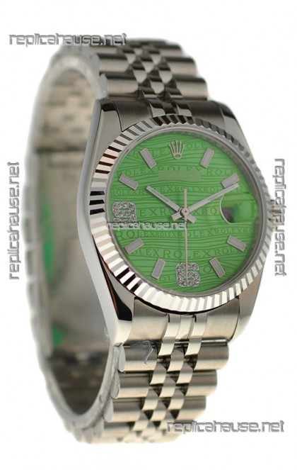 Rolex Datejust Silver Replica Watch