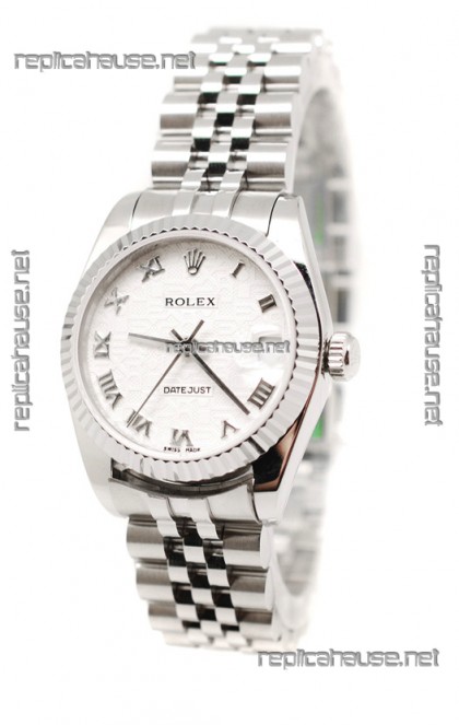 Rolex DateJust Mid-Sized Japanese Replica Watch