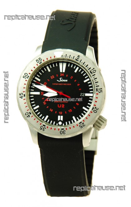Sinn U2 Swiss Replica GMT Watch