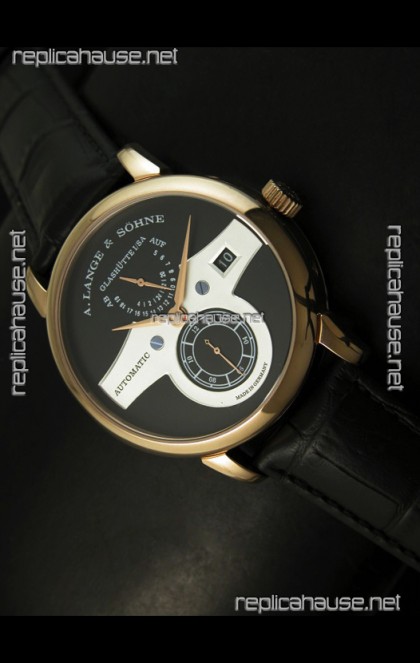 A.Lange & Sohne Zeitwerk Edition Japanese Watch Black Dial