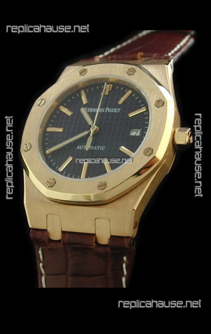 Audemars Piguet Royal Oak Watch in Black Dial