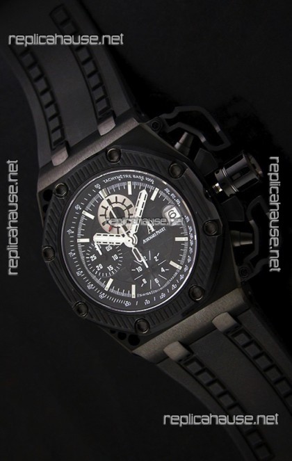 Audemars Piguet Royal Oak Offshore Survivor Swiss Watch - Secs hands at 12 O clock