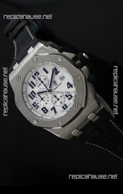 Audemars Piguet Royal Oak Japanese Watch in White Dial 