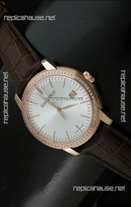 Audemars Piguet Jules Classic Swiss Automatic Pink Gold Watch