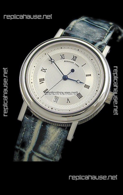Breguet 452 K Swiss ETA Watch in White Dial