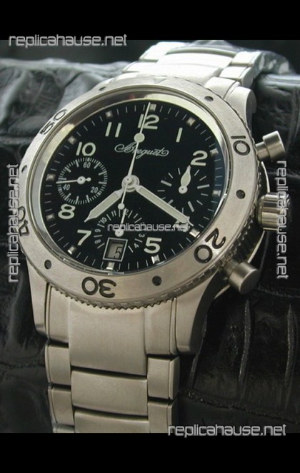 Breguet Aeronavale Swiss Replica Titanium Watch