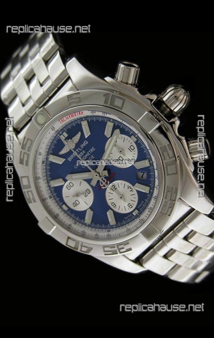 Breitling Chronomat B01 Swiss Replica Watch in Blue Dial