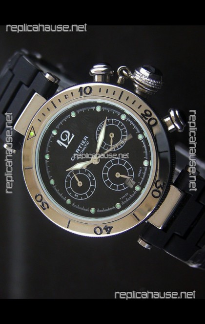 Cartier Pasha Seatimer Japanese Automatic Watch