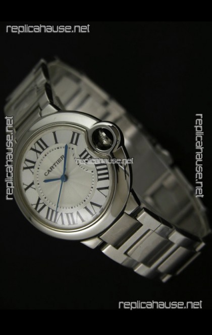 Ballon De Bleu Cartier Steel Casing Swiss Watch