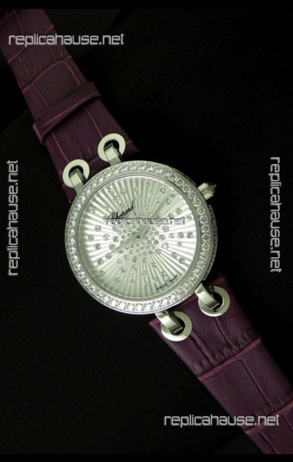 Chopard Xtravaganza Ladies Ladies Japanese Replica Watch in Diamond Bezel