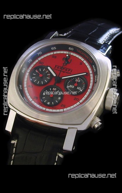 Ferrari Granturismo Swiss Replica Watch in Red Dial