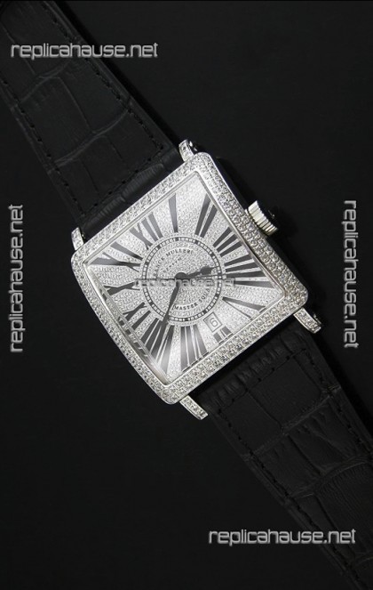 Franck Muller Master of Complications Swiss Replica Watch in Diamond Dial